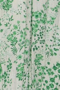 ICHI "Marrakech" kjole i fv. holly green