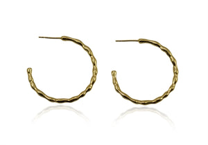 Zefina "Paris" ørering fv. guld